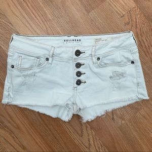 Bullhead Denim Co. Frayed Short Short